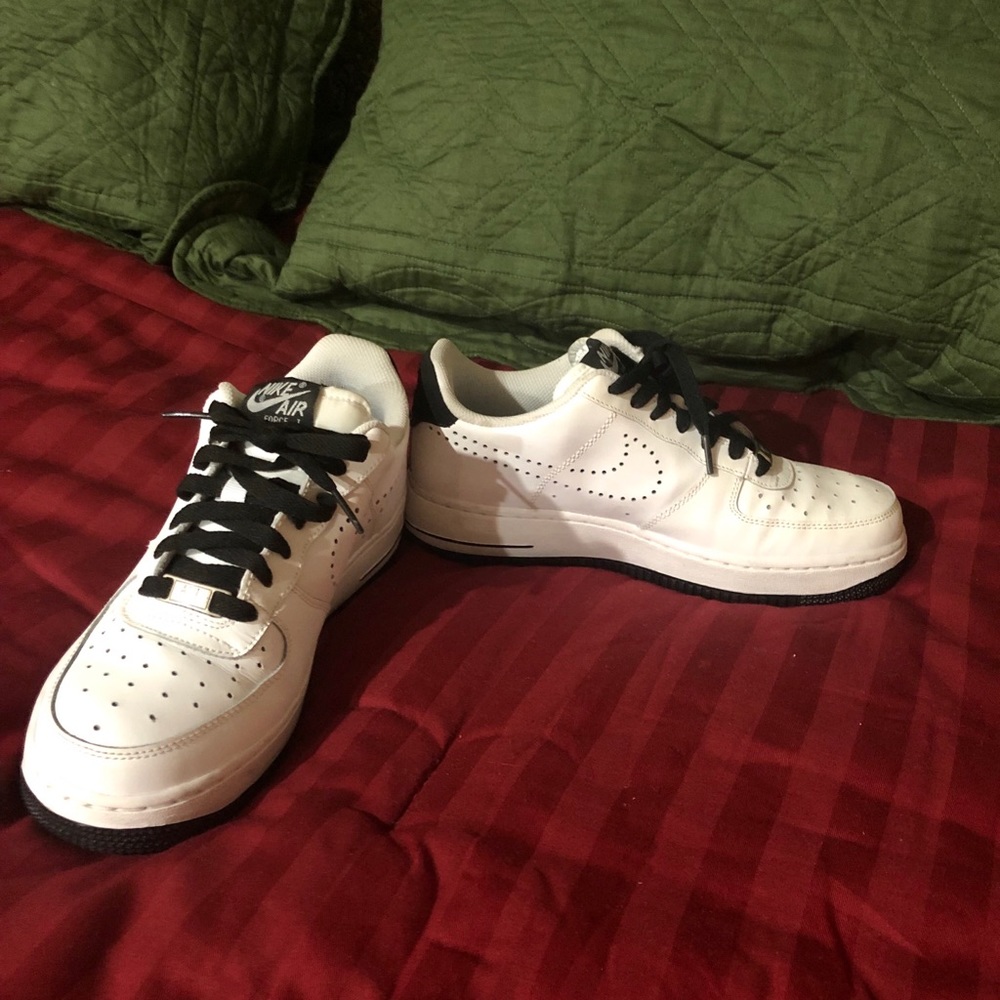 Nike Air Force 1 Excellent Condition White/Black